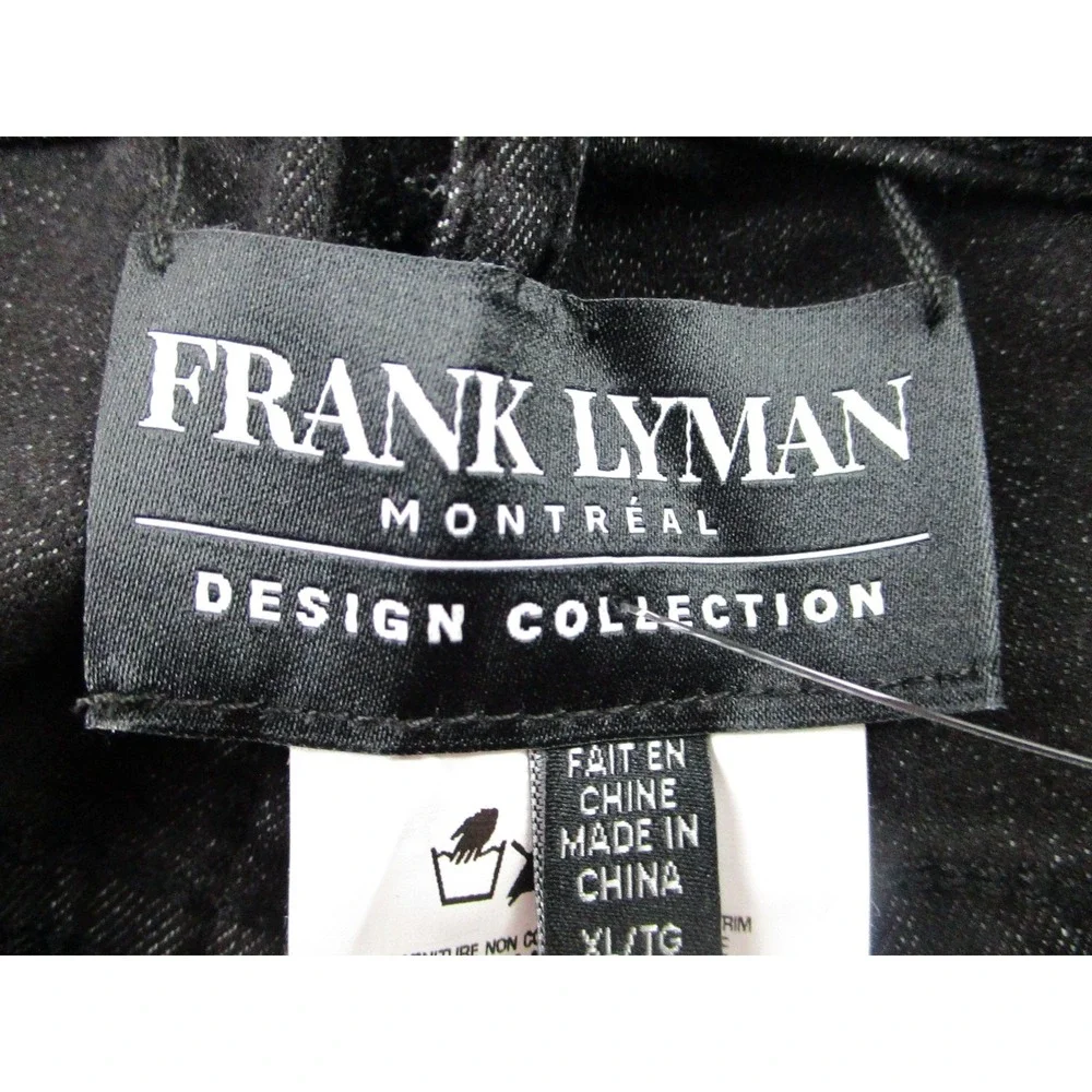 Frank Lyman Pants Womens XL Animal Print Snakeskin Leopard Skinny Stretch 223441